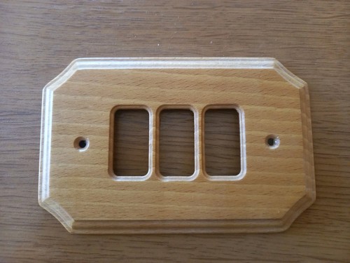 Placca legno tre - in,