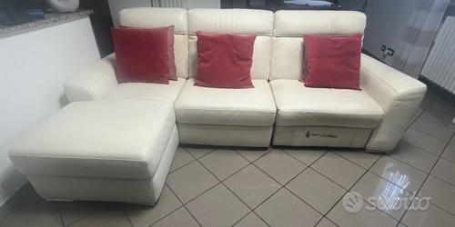 Divano tre posti con penisola - divano,